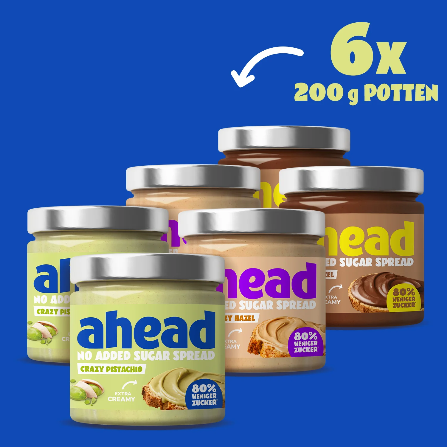 Crazy Nuss Creme Probierpaket 200g - Image 7