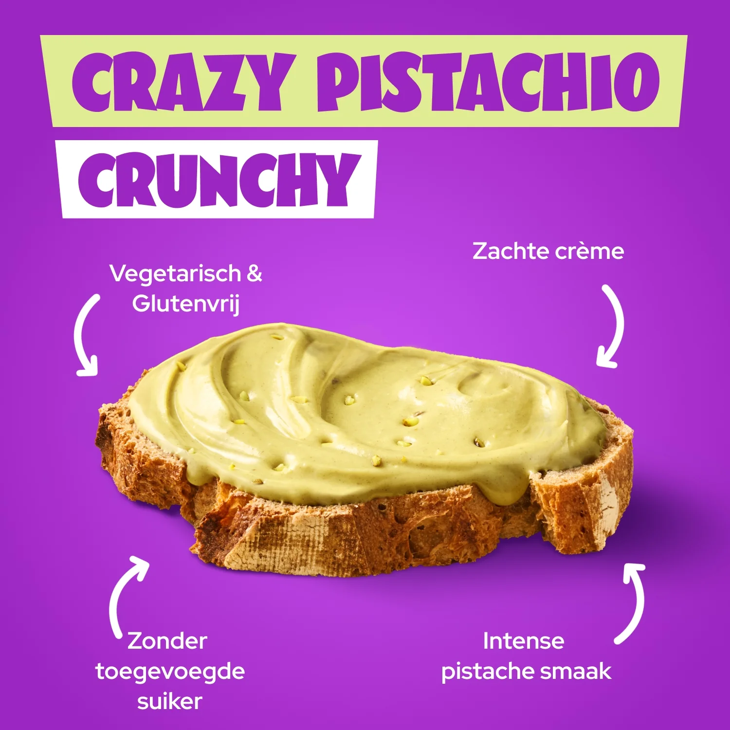 Crazy Pistachio Crunchy 200g - Image 11