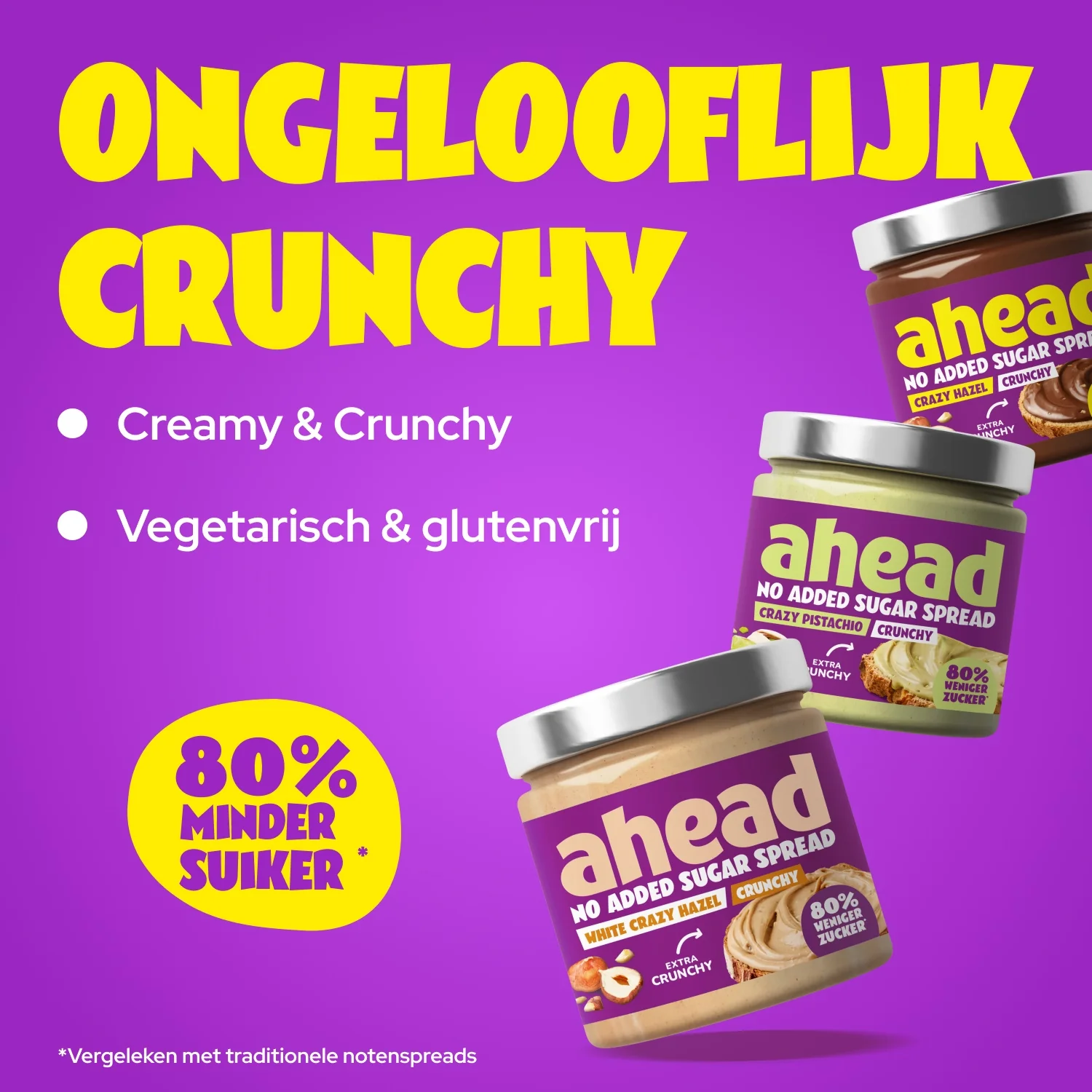 Crunchy Crazy Nuss Creme Probierpaket 200g - Image 5