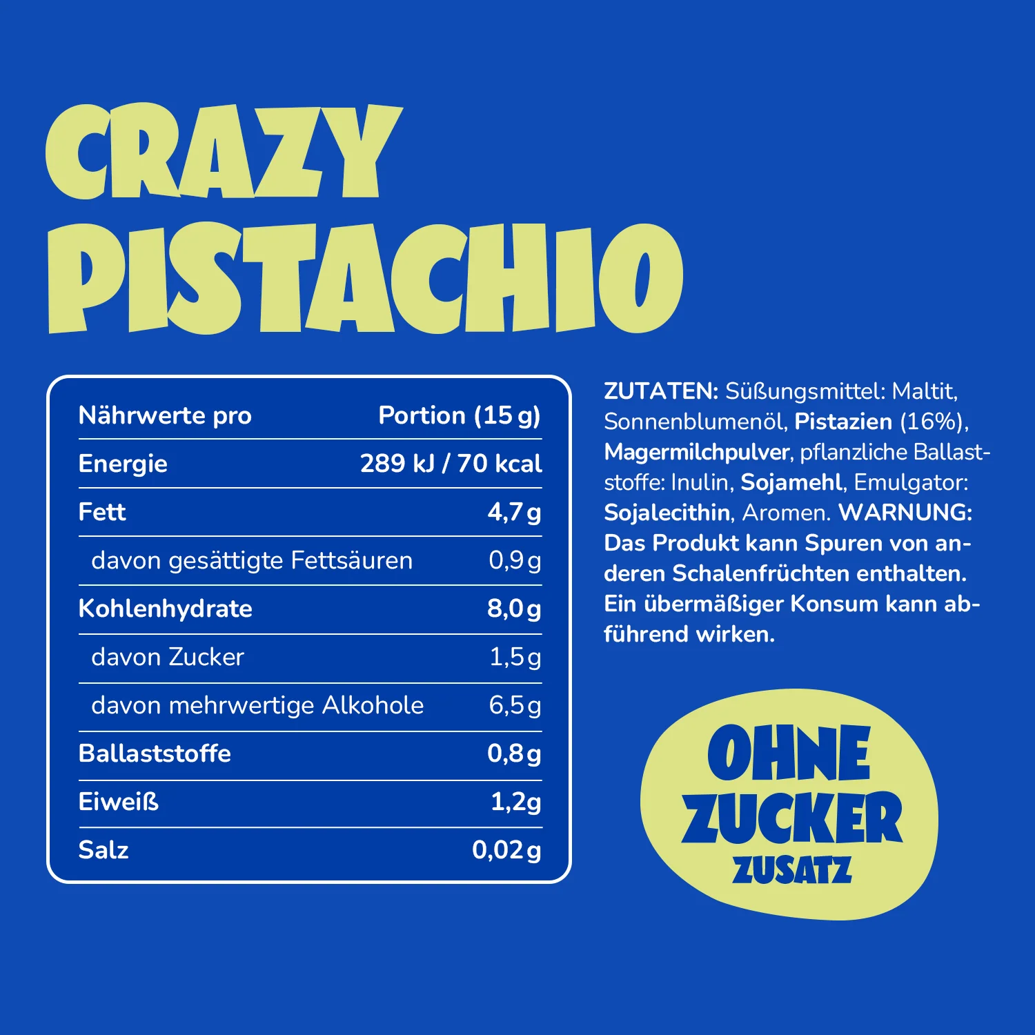 Gratis Crazy Pistachio Nuss Creme - Image 5