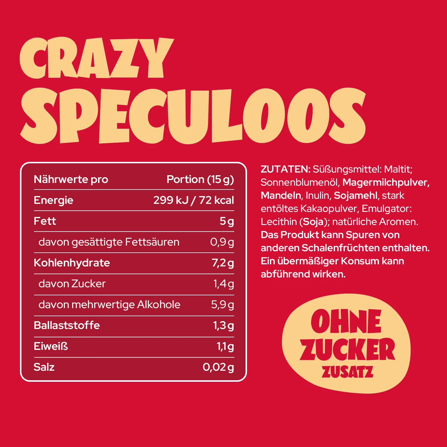 Crazy Spekulatius 200g - Image 5