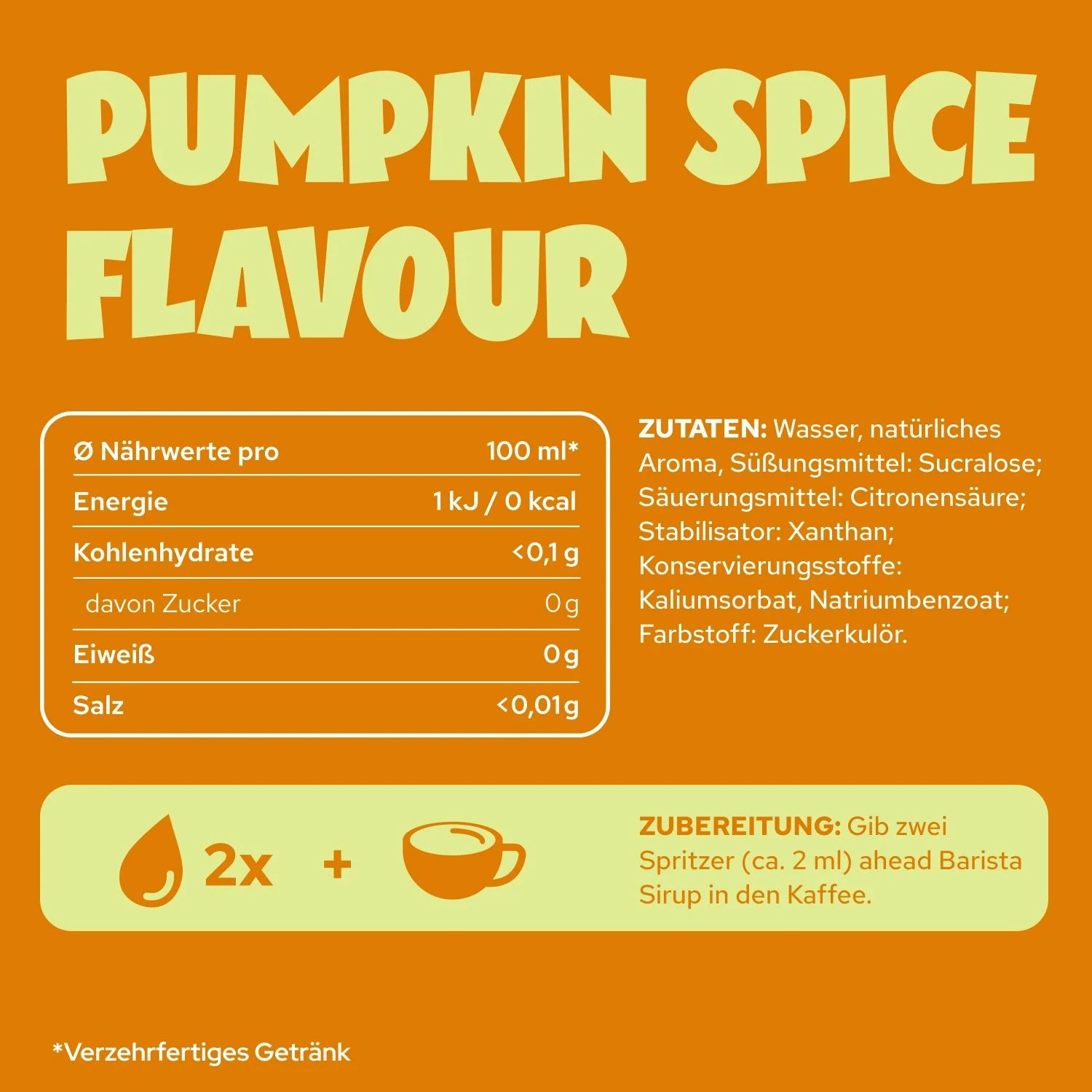 Pumpkin Spice Flavour - Image 5