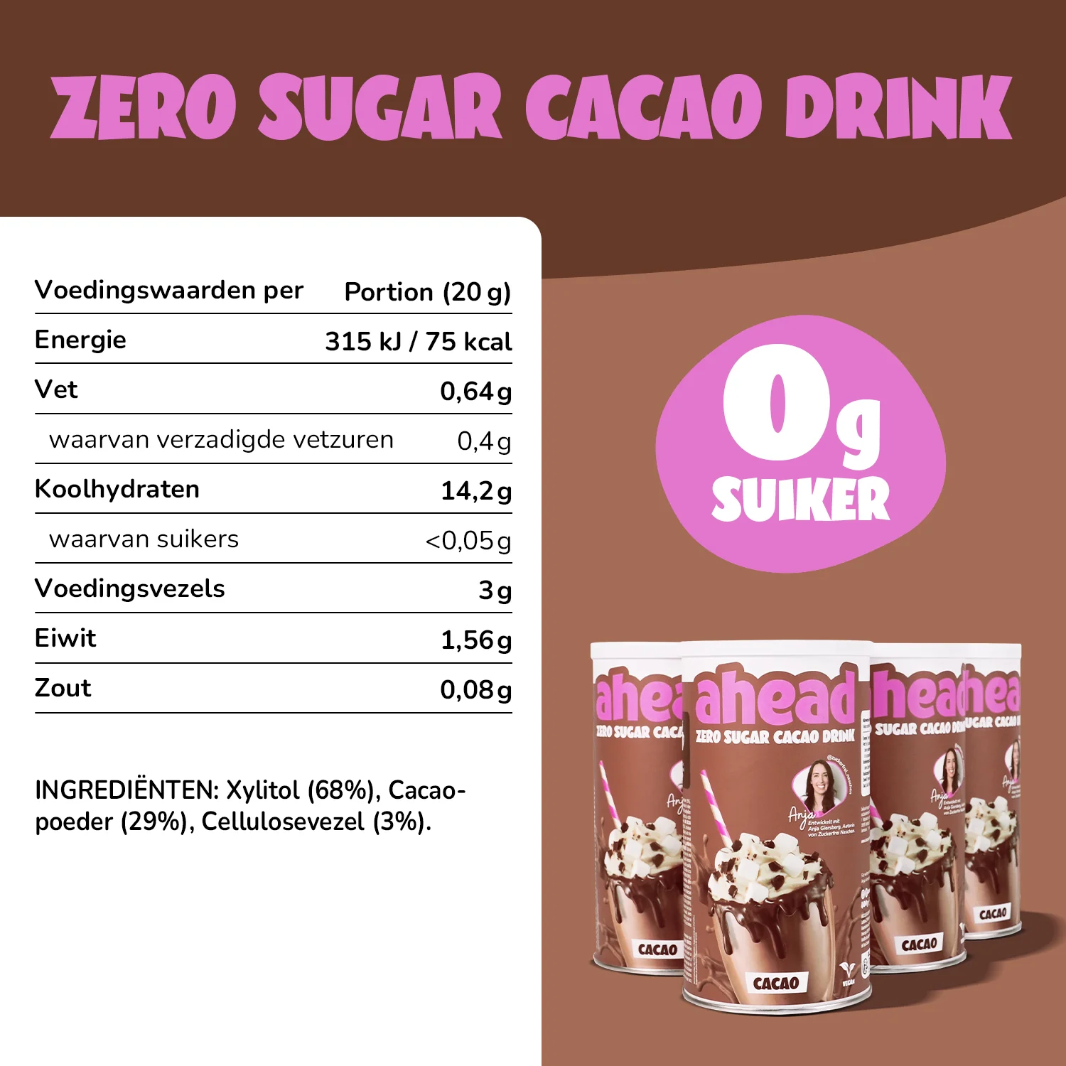 Kakao-Pulver ohne Zucker - Image 8