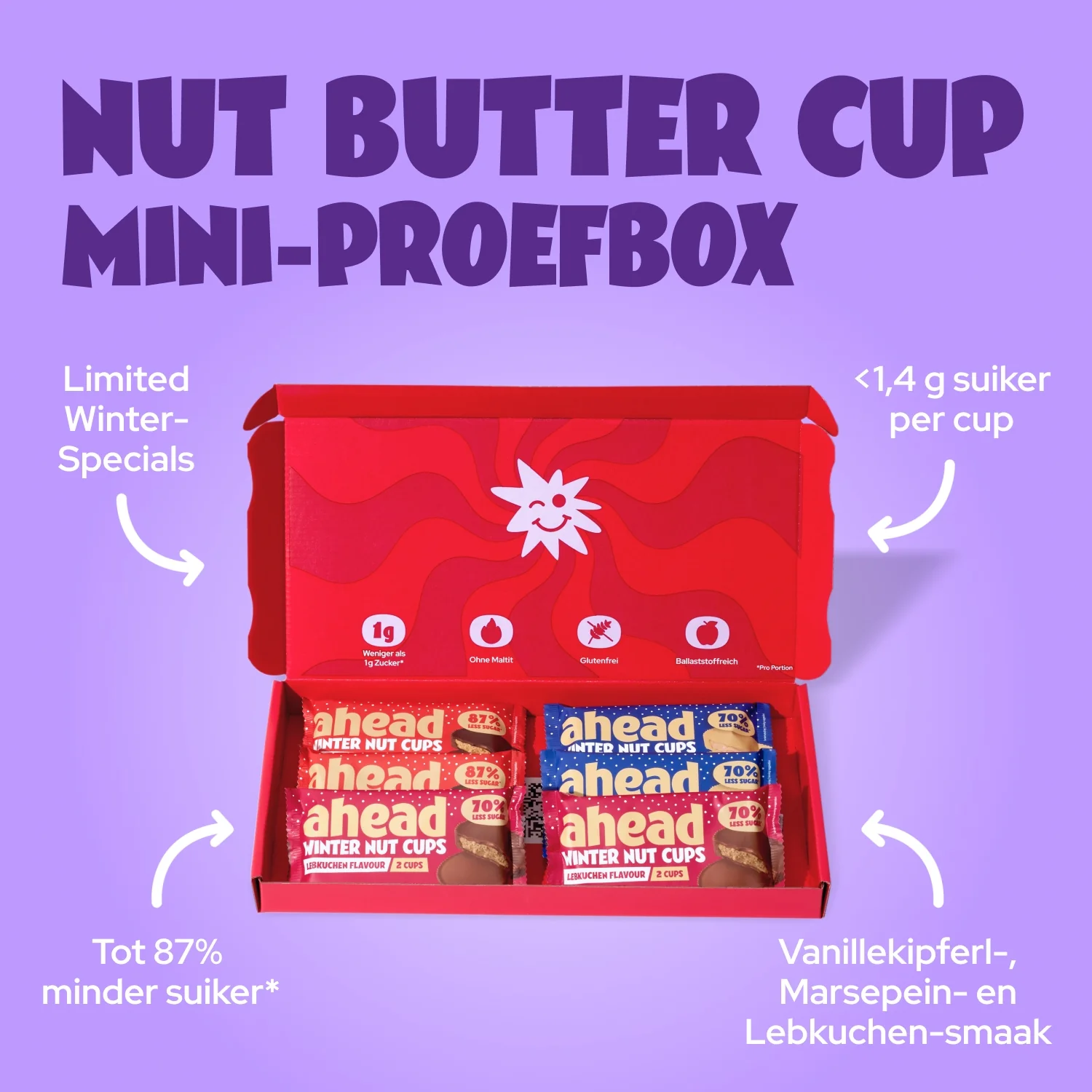 Nut Butter Cups Mini-Probierpaket Winter Edition - Image 4
